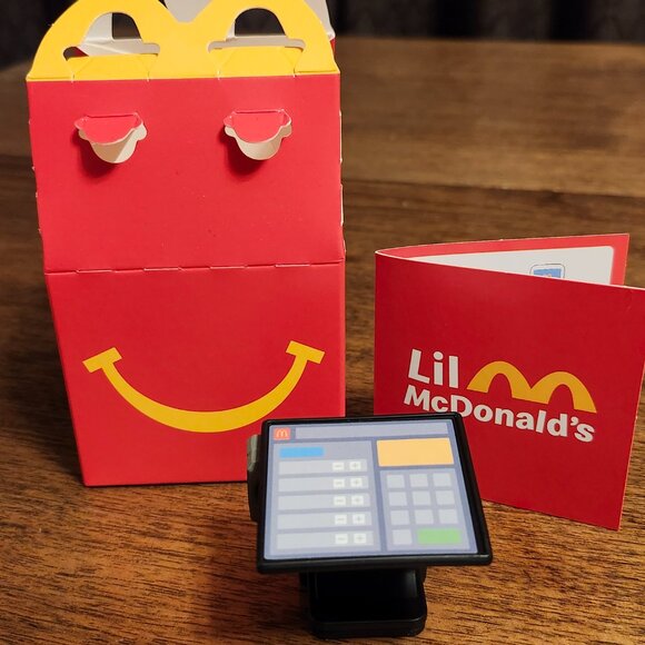 McDonalds Lil’ McDonald’s Happy Meal Toy 2025 Mini POS System NEW CANADA BNIP - Picture 2 of 5